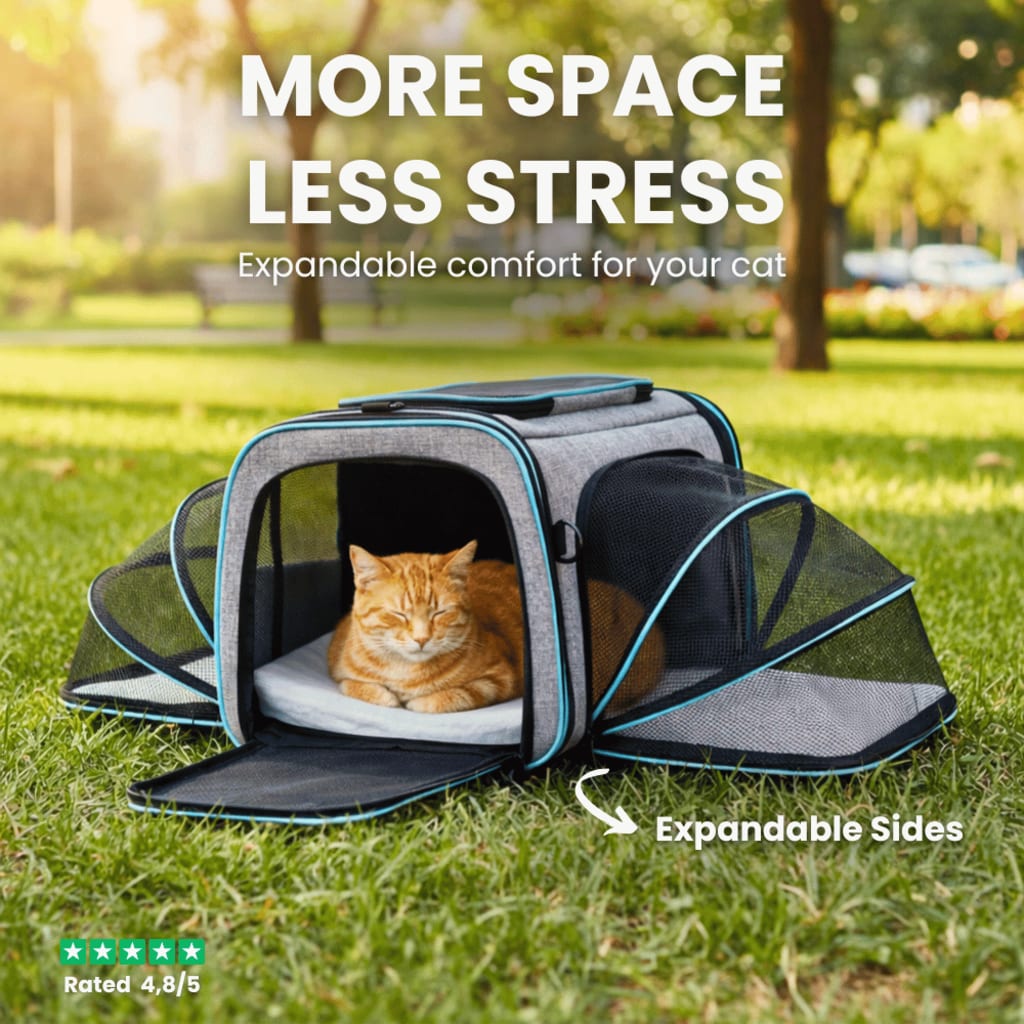 Expandable Cat Carrier