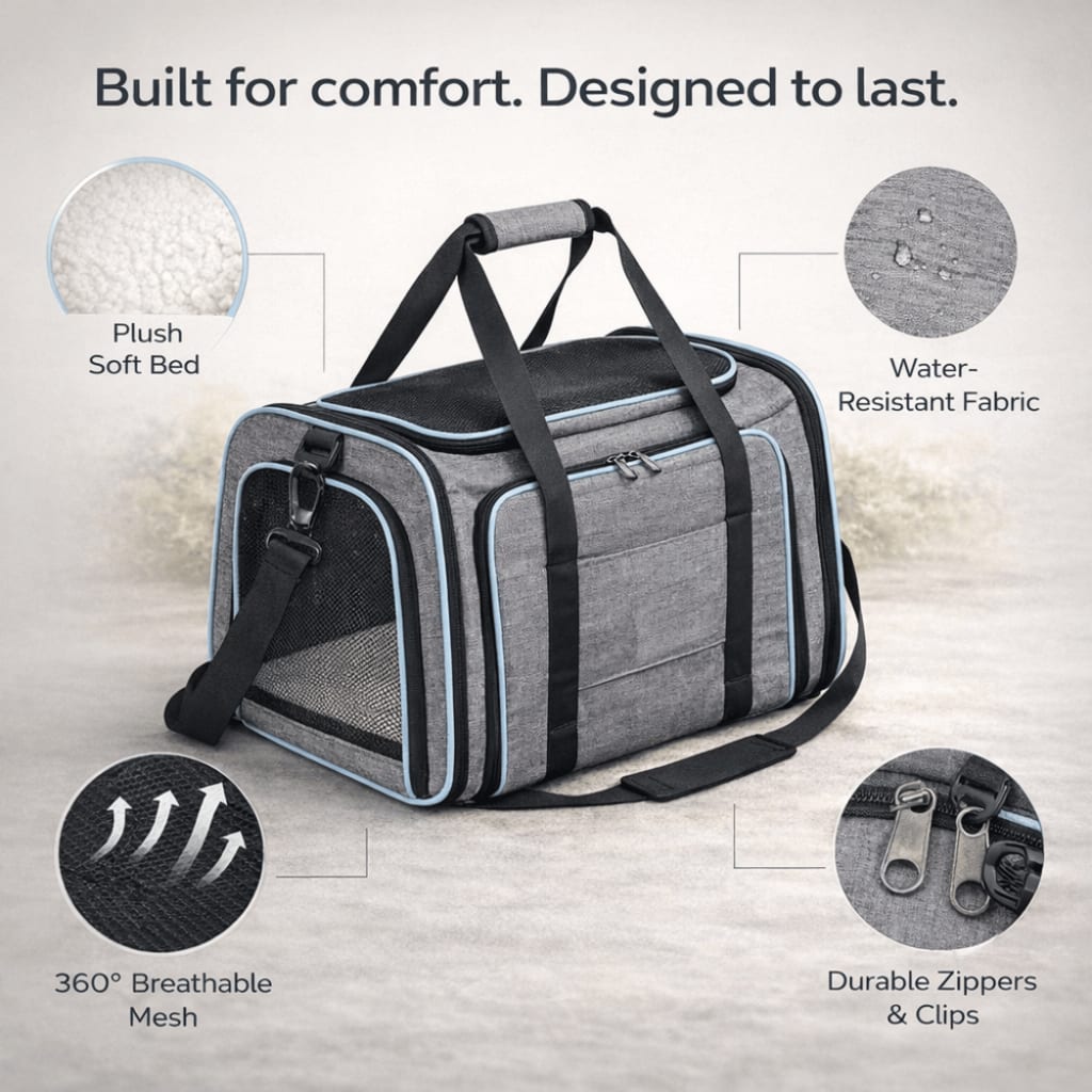 Expandable Cat Carrier