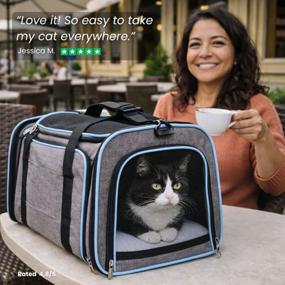 Expandable Cat Carrier