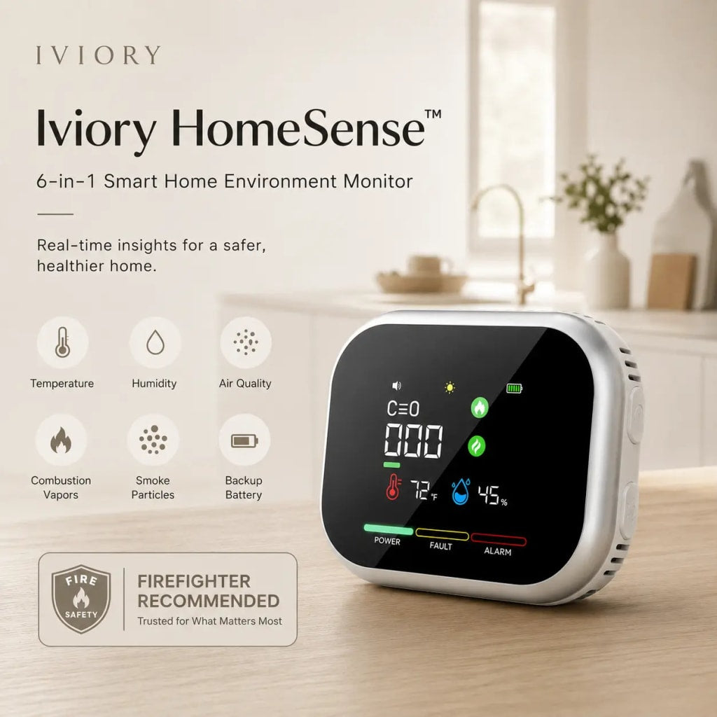 HomeSense™ 6-in-1 Gas Detector