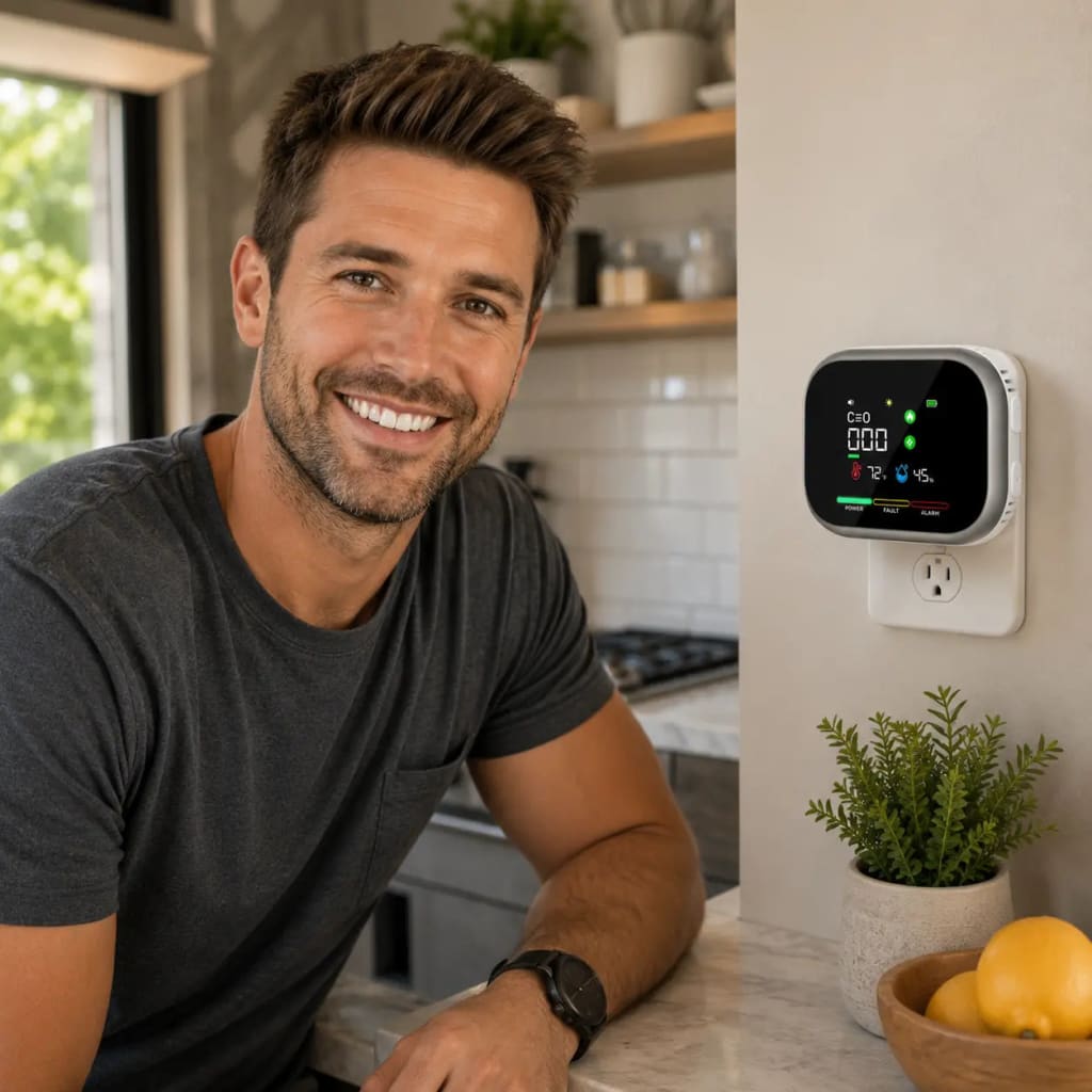 HomeSense™ 6-in-1 Gas Detector